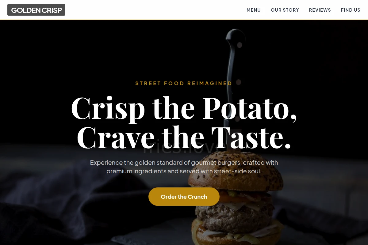 Street Food Burger