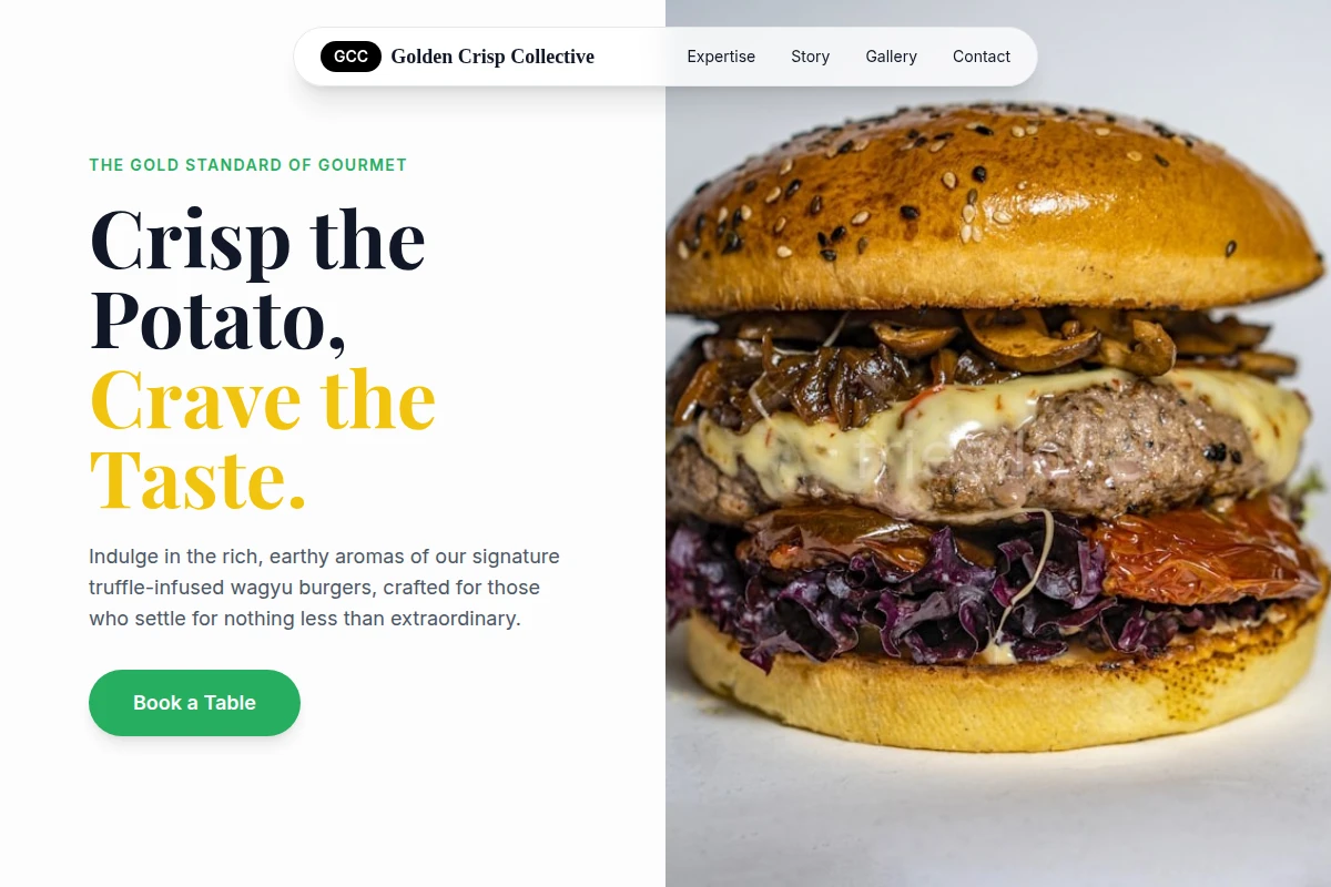 Truffle Burger