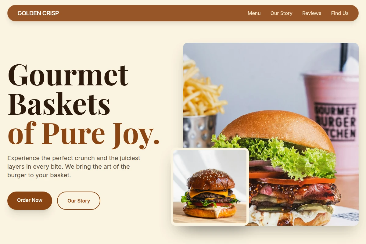 Basket Burger
