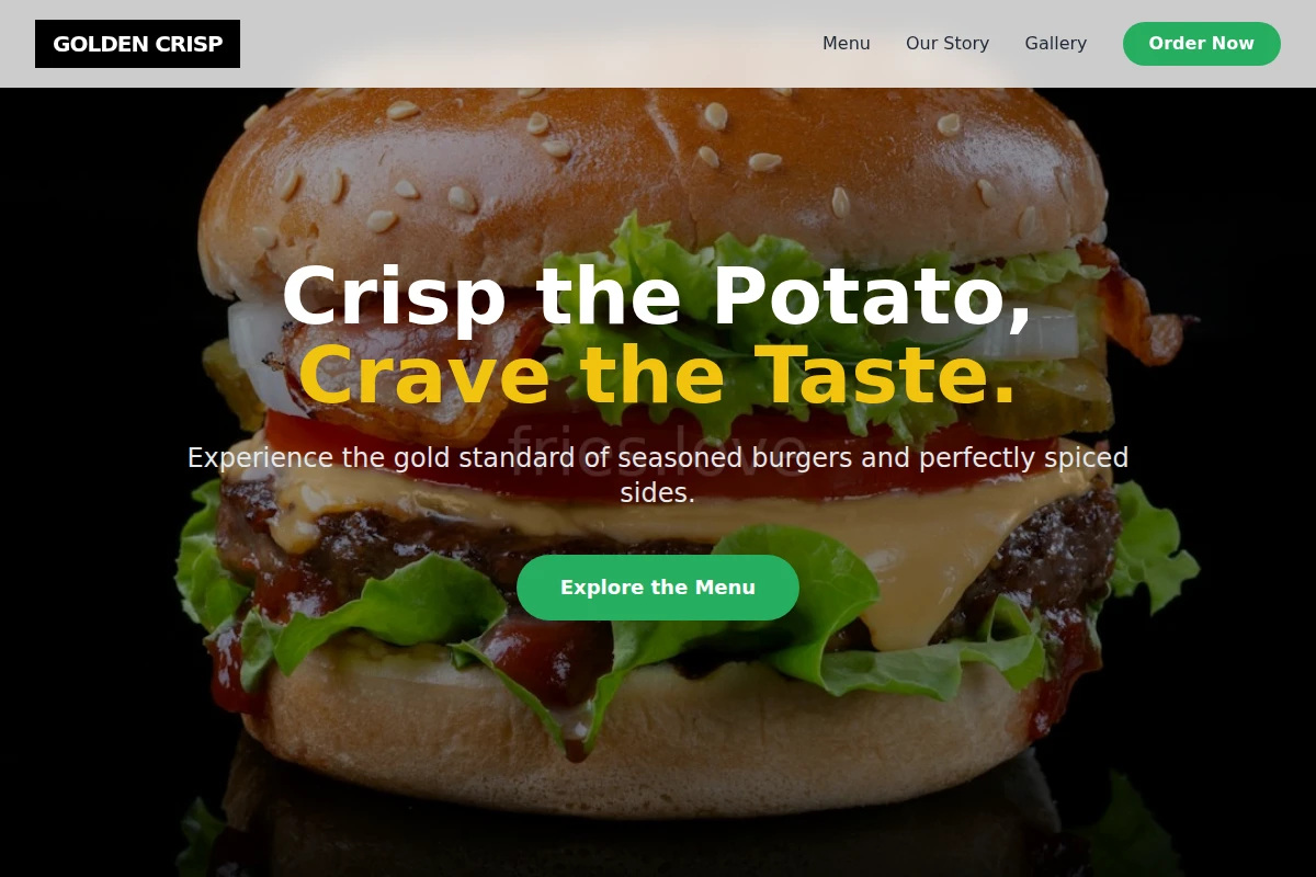 Seasoning Burger
