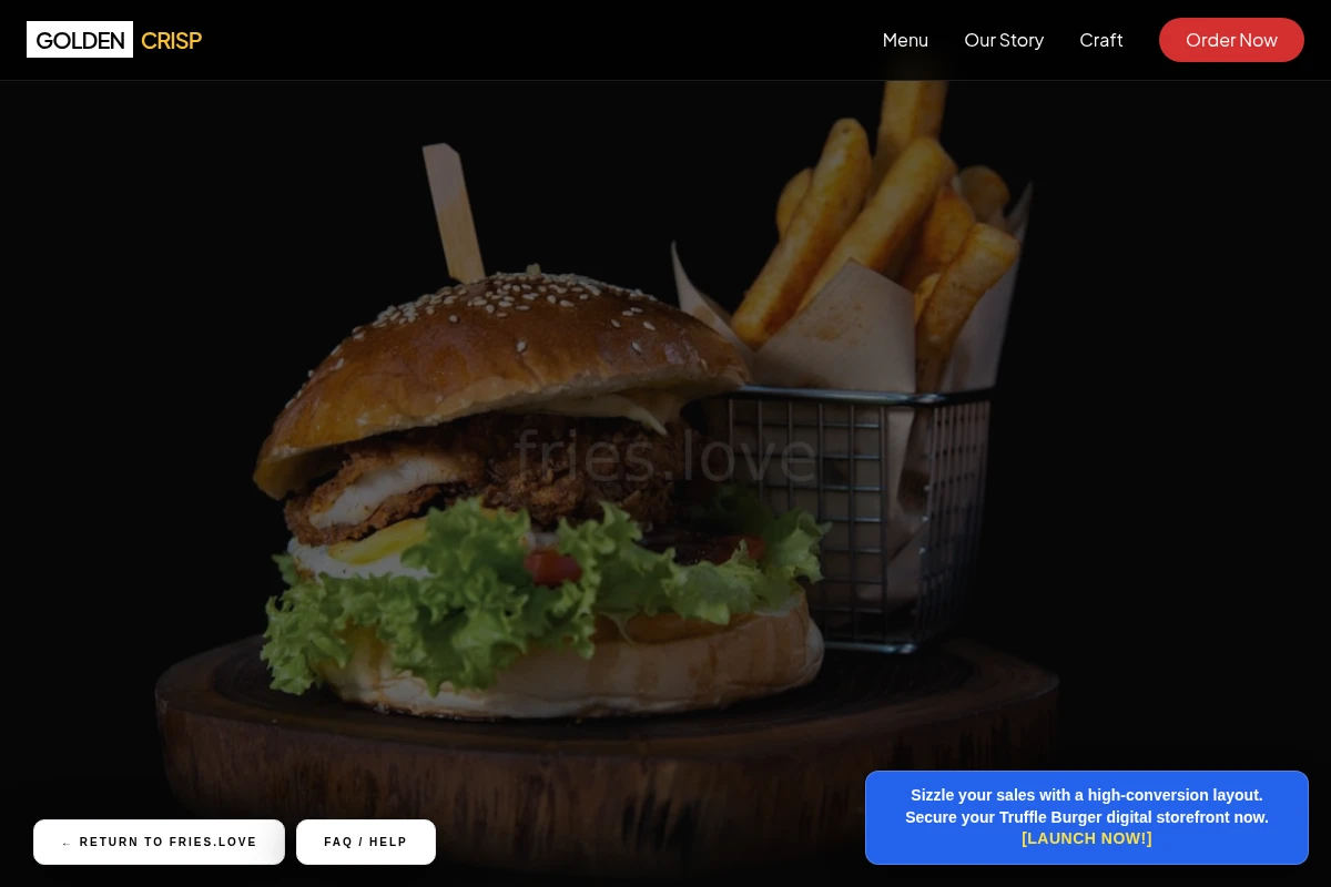 Truffle Burger