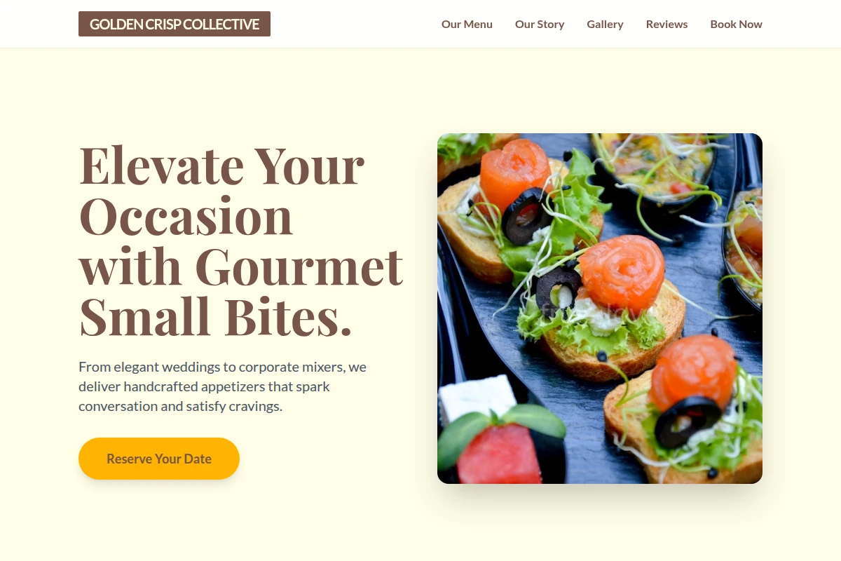 Appetizer Catering