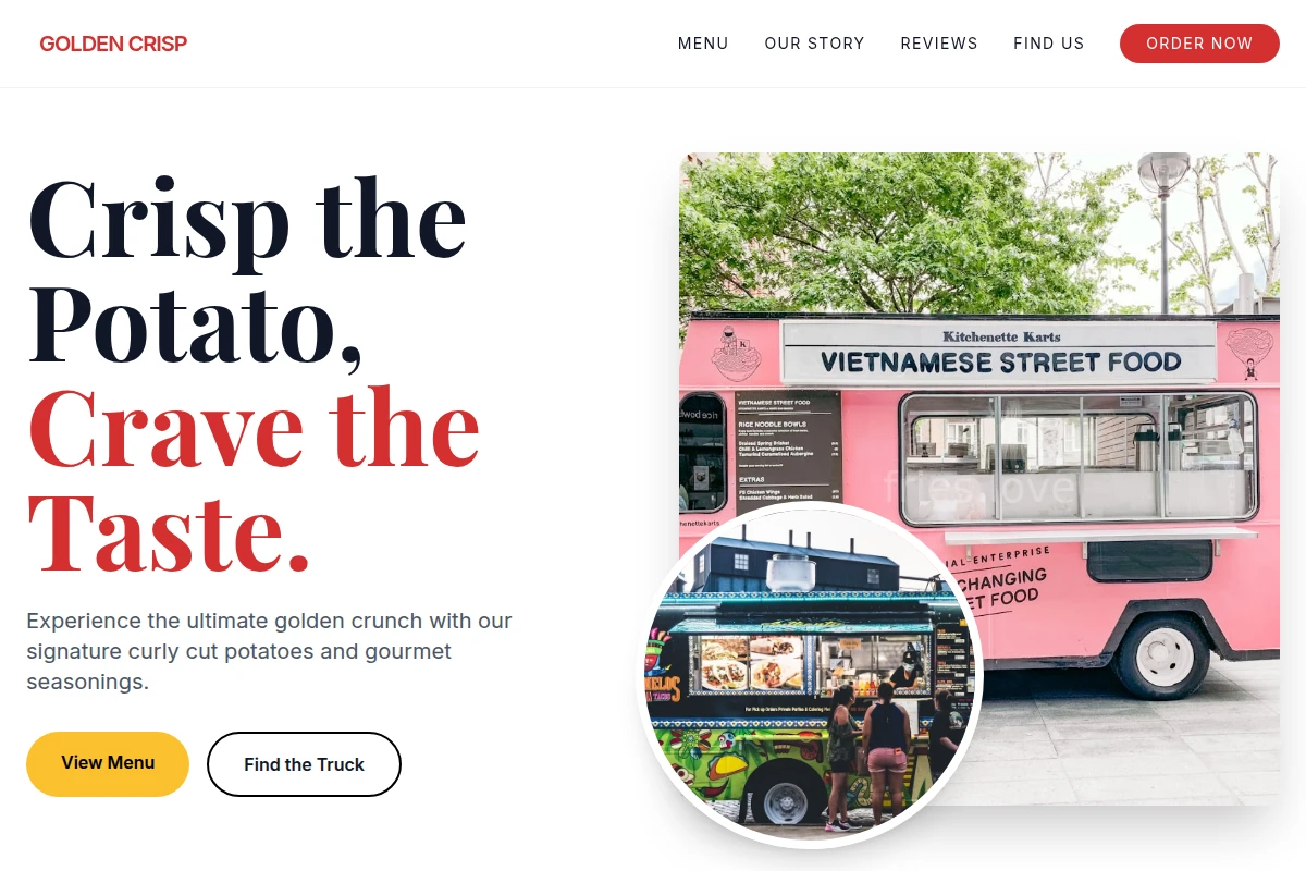 Curly Cut Food Truck