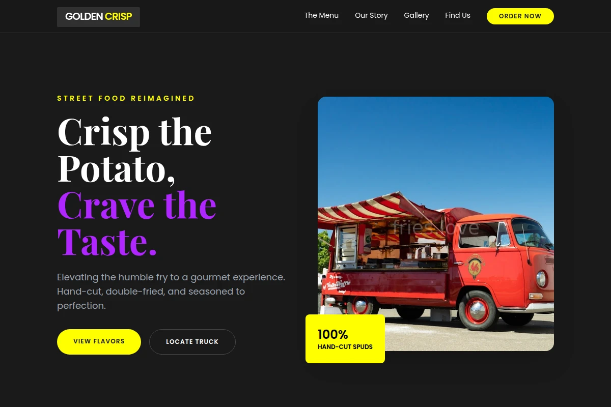 Pommes Frites Food Truck